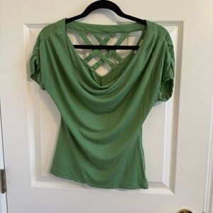 Santiki Casual Green Top